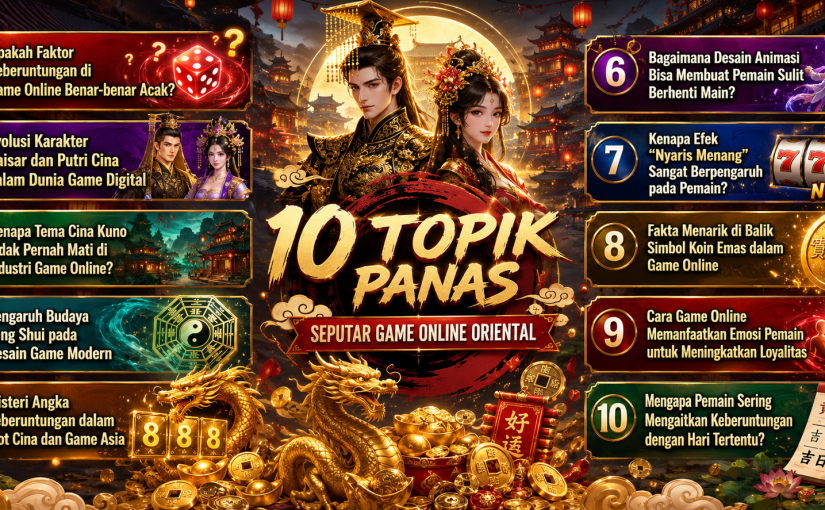 Mengapa Anda Sulit Berhenti? Cara Game Online Memanfaatkan Emosi Pemain