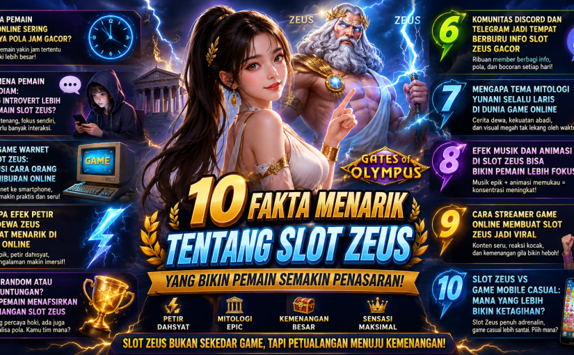 Rahasia Efek Petir Zeus Bikin Betah Main Game